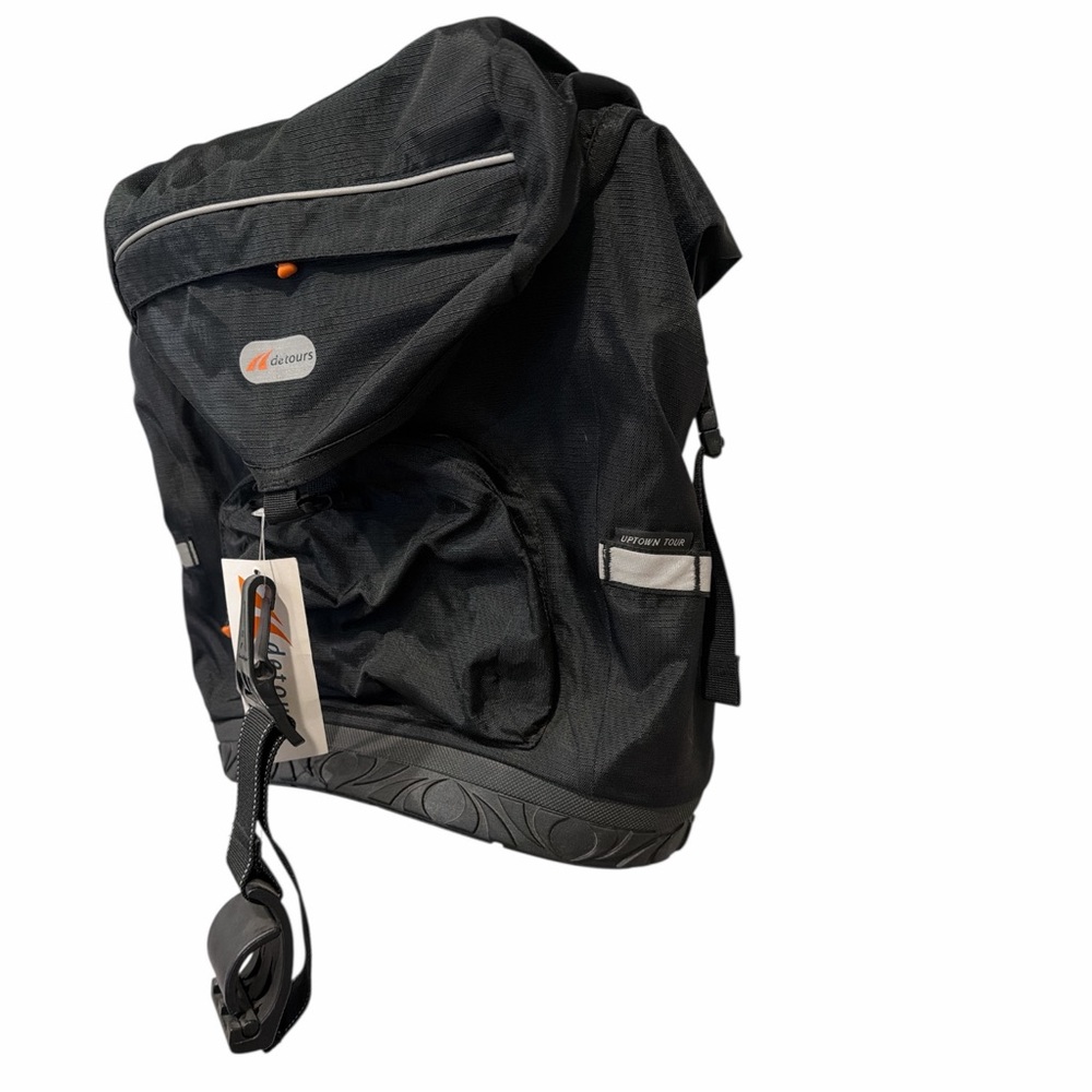 Detours Uptown Tour Waterproof Bike Pannier 23L Urban Commuter Cycling Bag NWT - Picture 3 of 10